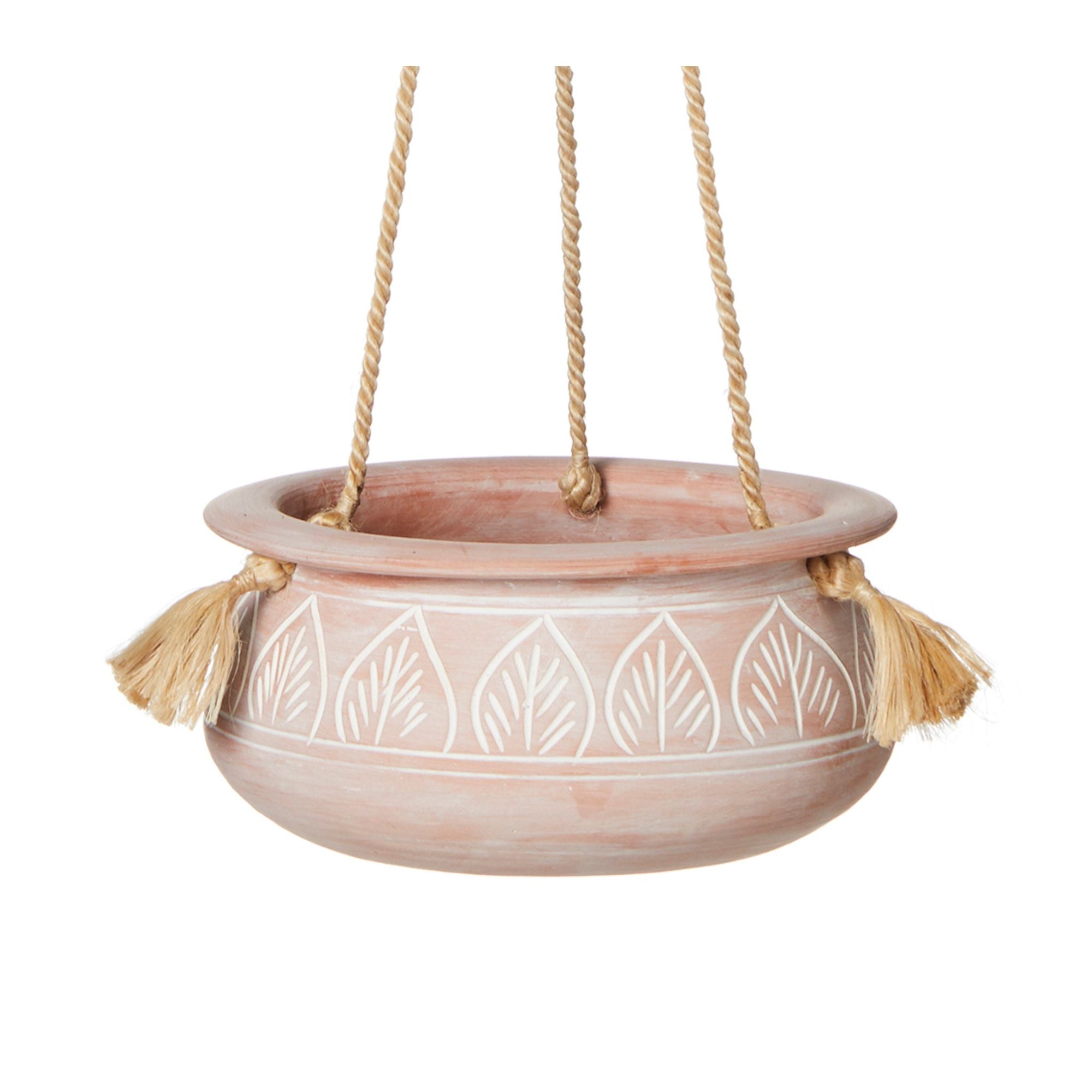 terracotta hanging planter outdoor Papari Hanging Planter