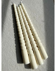 Spiral Taper Candles - Set of 2