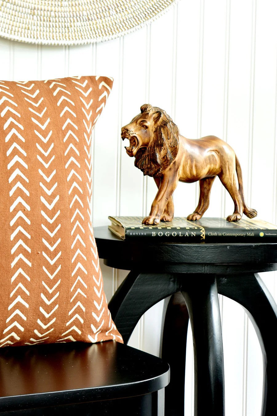 Large Kenyan Jacaranda Wood Lion Sculpture – Better World Bio