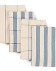 Cotton Flat Weave Kitchen Towels - Set of 4