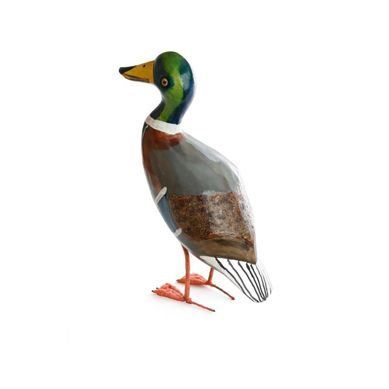 Jacaranda Wood Mallard Sculpture