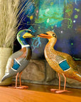 Jacaranda Wood Mallard Sculpture