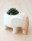 Natural Stone Small Elephant Dish