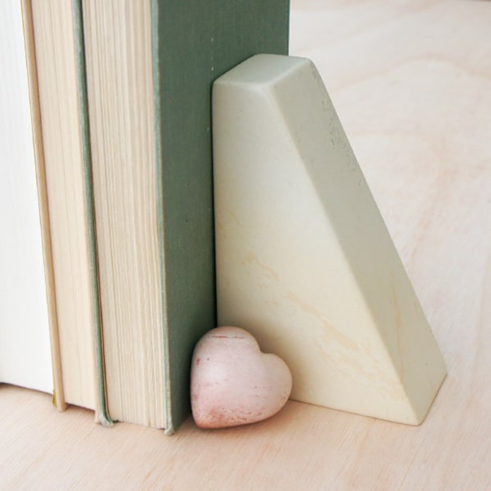 Natural Stone Bookends