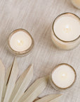 Filled Votive Candles - Set of 3