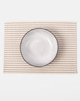 Grey Rangi Striped Placemats - Set of 4