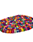 Felt Casserole Trivet - Rainbow Tie Dye