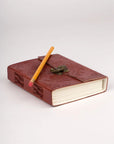 Endless Knot Leather Journal