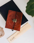 Endless Knot Leather Journal