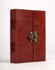 Endless Knot Leather Journal