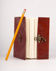 Endless Knot Leather Journal