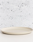 Tunisian Matte White Stoneware Dinner Plate - Set of 4