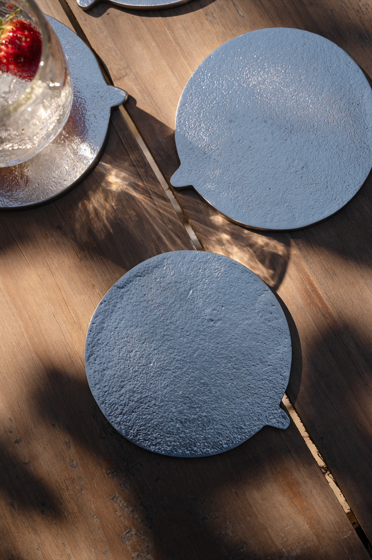 Nickel Coasters - Set of 6