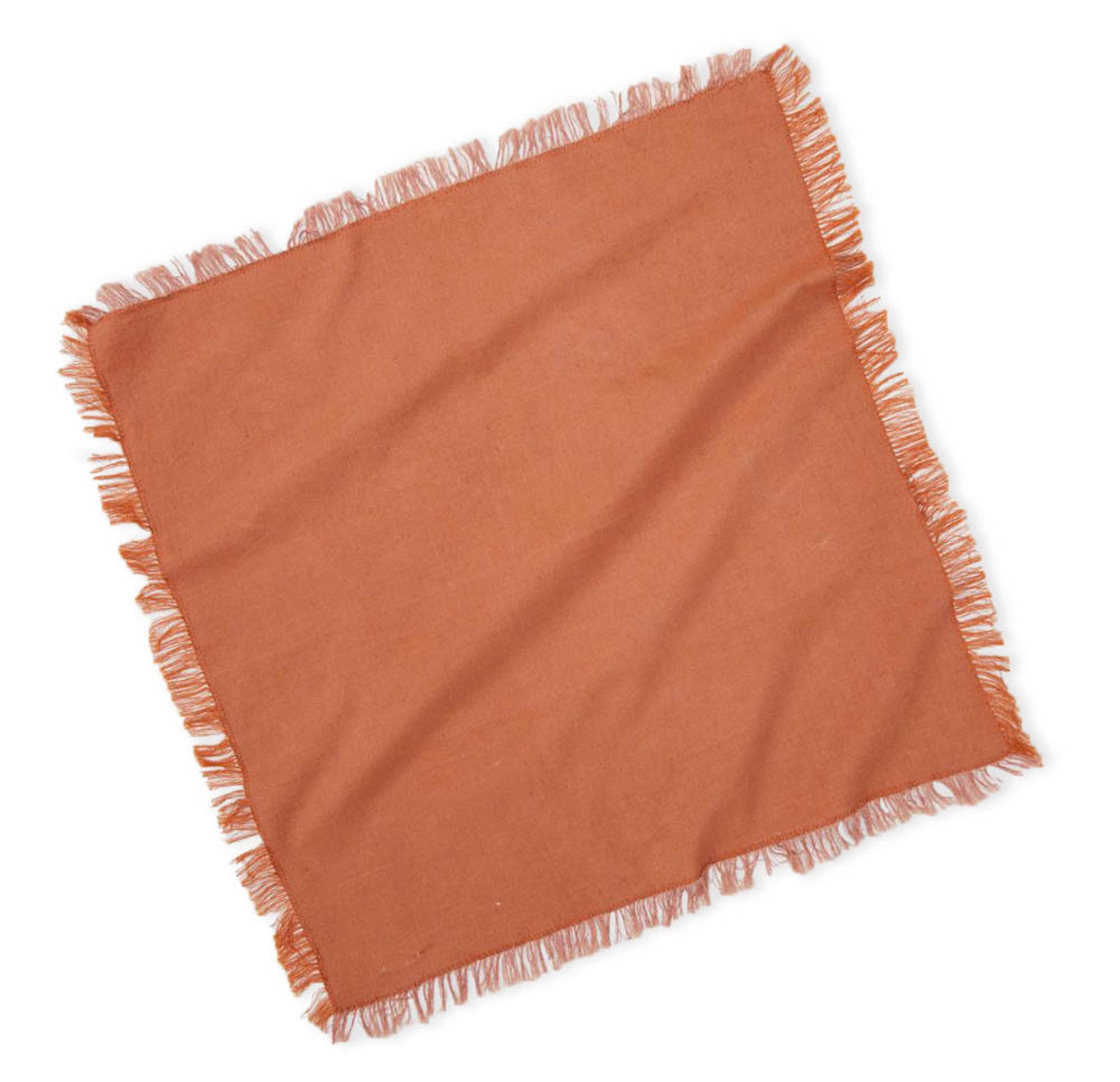Handcrafted Woven Terracotta Napkins - Set of 2