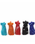 Soapstone Tiny Dogs - Assorted Pack of 5 Colors