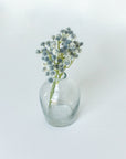 Haley Handblown Hammered Bud Vase