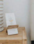 Indukala Crescent Moon Phone Stand for Desk