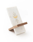 Indukala Crescent Moon Phone Stand for Desk