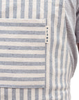 Striped Crossback Bib Apron