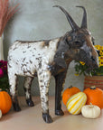 Recycled Metal African Farm Goats