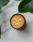 Rosemary & Lemon Candle – 3-Wick Soy Candle