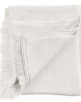 Coco Brown Hand Woven Linen Scarf