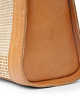 Cannes Rattan Top Handle Bag