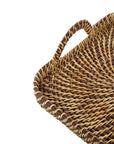 Brown & Natural Rectangle Tray