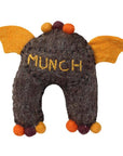 Brown Monster Felt Tooth Fairy Pillow