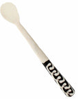 Long Batik Bone Appetizer Spoons, Set of 2