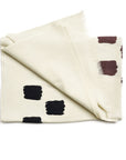 Dahlia Hand Embroidered Hand Woven Scarf
