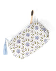 Seashell Blockprint Makeup Bag