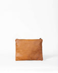 Woven Leather Large Pouch