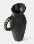 Longpi Black Clay Vase