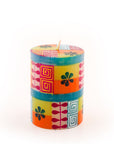 Summer Painted Candles