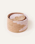 Akeza Mini Basket Coasters - Set of 8