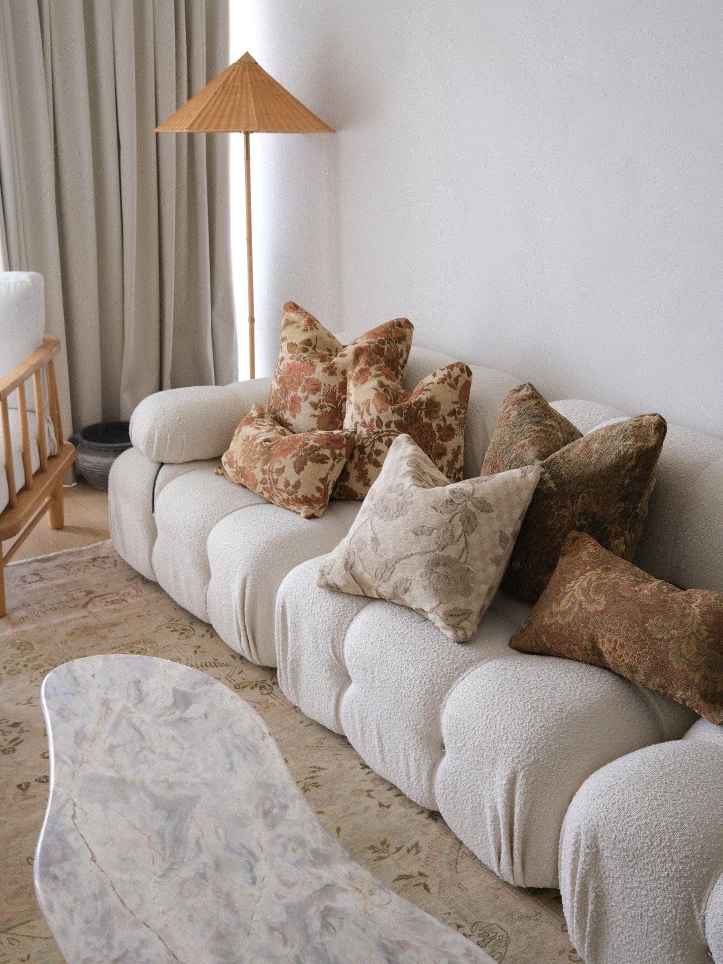 Sylvie Tapestry Pillow Cover