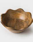 Scalloped Mangowood Bowls
