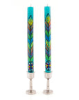 Hippie Painted Candles