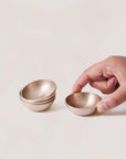Bronze Kansa Dip Bowl - Set of 4