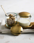 Pebbled Sugar and Creamer Set