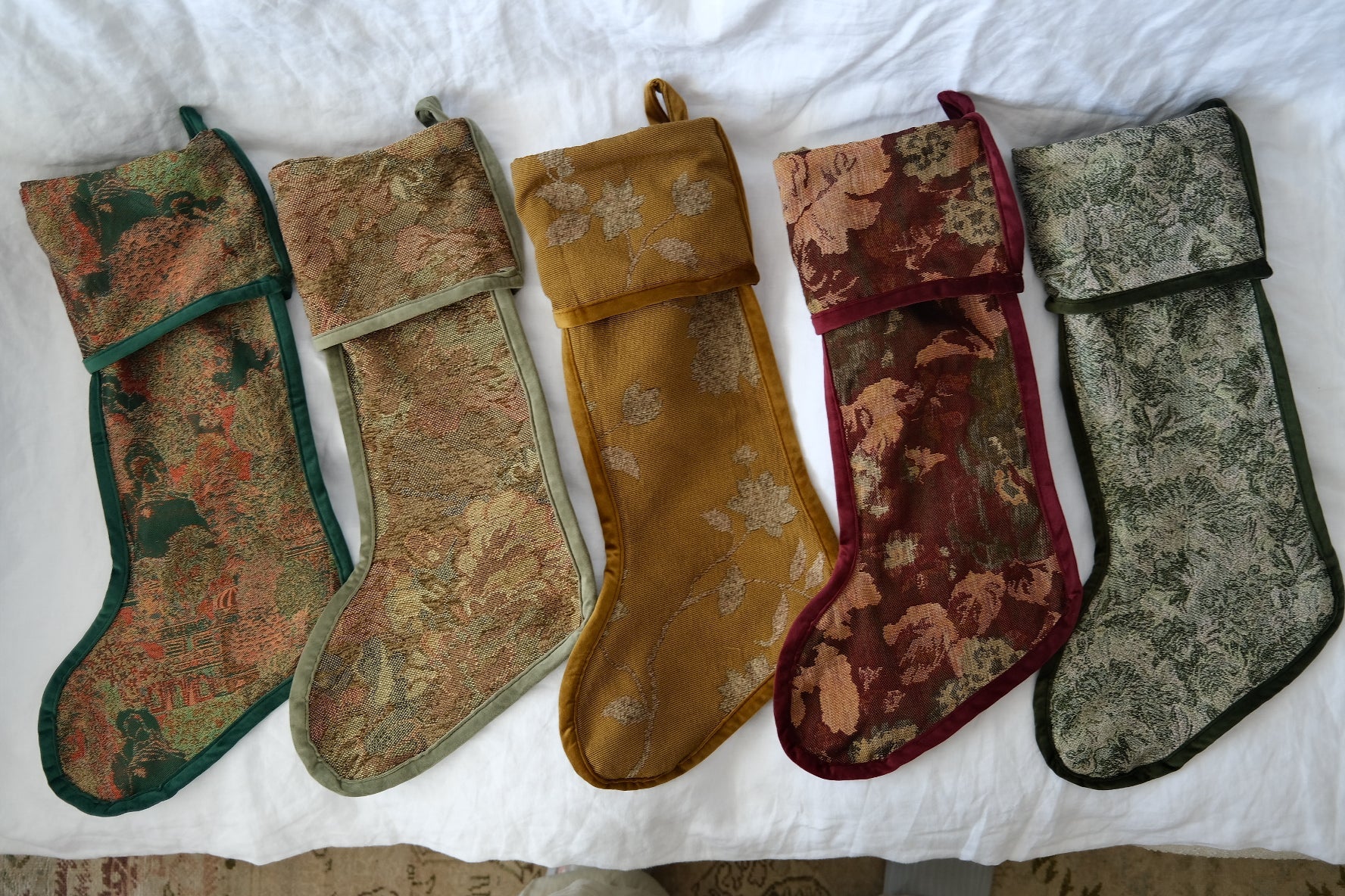 Sylvie Tapestry Stocking