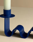 Electric Blue Helen Candle Holder