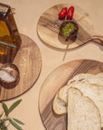 Round Walnut Cutting Board