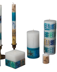Arniston Beach Painted Candles