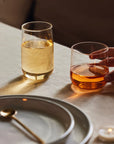 Cremini Tall Mouth-Blown Glass Cups - Set of 4