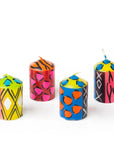 Wild Animal Painted Candles