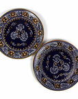 Blue Dinner Plates, Set of Two - Encantada