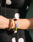 Lampwork Heart Bracelet