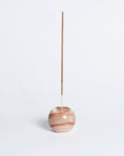 Cream Onyx Sphere Incense Holder